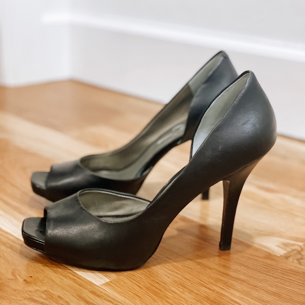 Jessica Simpson Black Heels, size 9.5